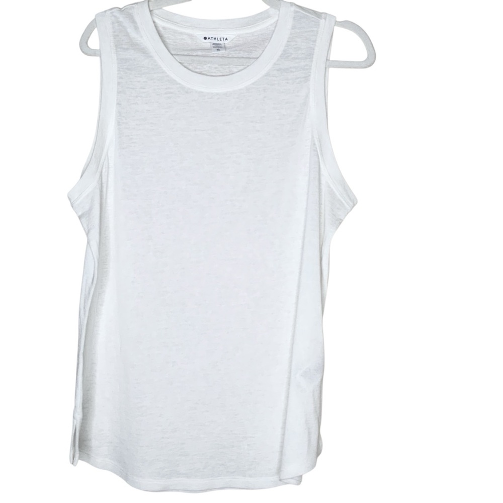 Athleta White Tank Top